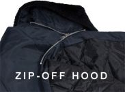 Security Parka with Removable Hood
