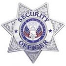 SECURITY OFFICER - 7 pt Star - Traditional Badge