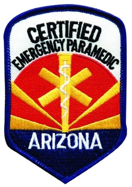 Arizona (AZ) Paramedic Shoulder Patch