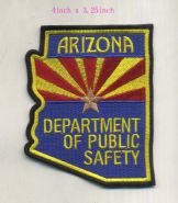 Arizona Department of Public Safety - AZ DPS - Shoulder Patch