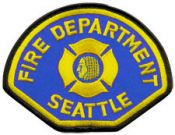 SEATTLE FIRE DEPARTMENT Shoulder Patch