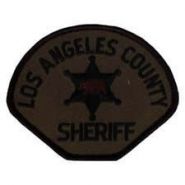 Los Angeles County Sheriff Shoulder Patch - Subdued
