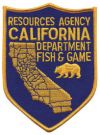 California Dept. of Game & Fish Shoulder Patch