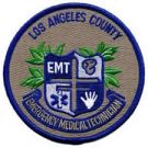 LOS ANGELES COUNTY EMT Patch - Blue