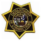 CALIFORNIA DEPARTMENT of CORRECTIONS "CDC" - Soft Badge Star .