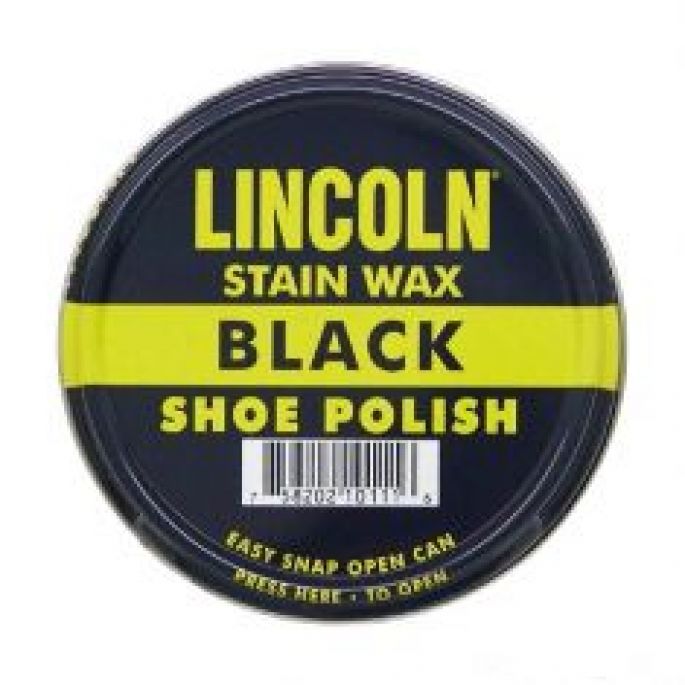 Lincoln Stain Wax / Polish - Black  2 1/8 oz