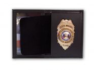 Leather Recessed Badge / ID Wallet