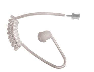 RACT-C Replacement Acoustic Clear Ear-tube with mushroom Ear-tip