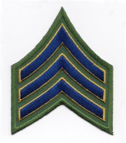 California State Parks - 3" SGT Chevrons - SOLD in PAIRS