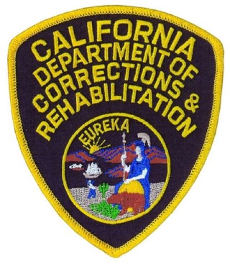 "CDCR" California Dept. of Corrections & Rehabilitation - Men's Shoulder Patch