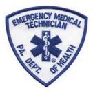 PENNSYLVANIA DEPT OF HEALTH - "EMT" Shoulder Patch