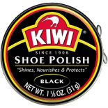 KIWI Shoe / Boot Wax Polish 2 1/2 oz Can