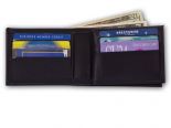 107 Bi-fold Wallet w/ Money Pocket, 6 CC Slots, and Flipping ID